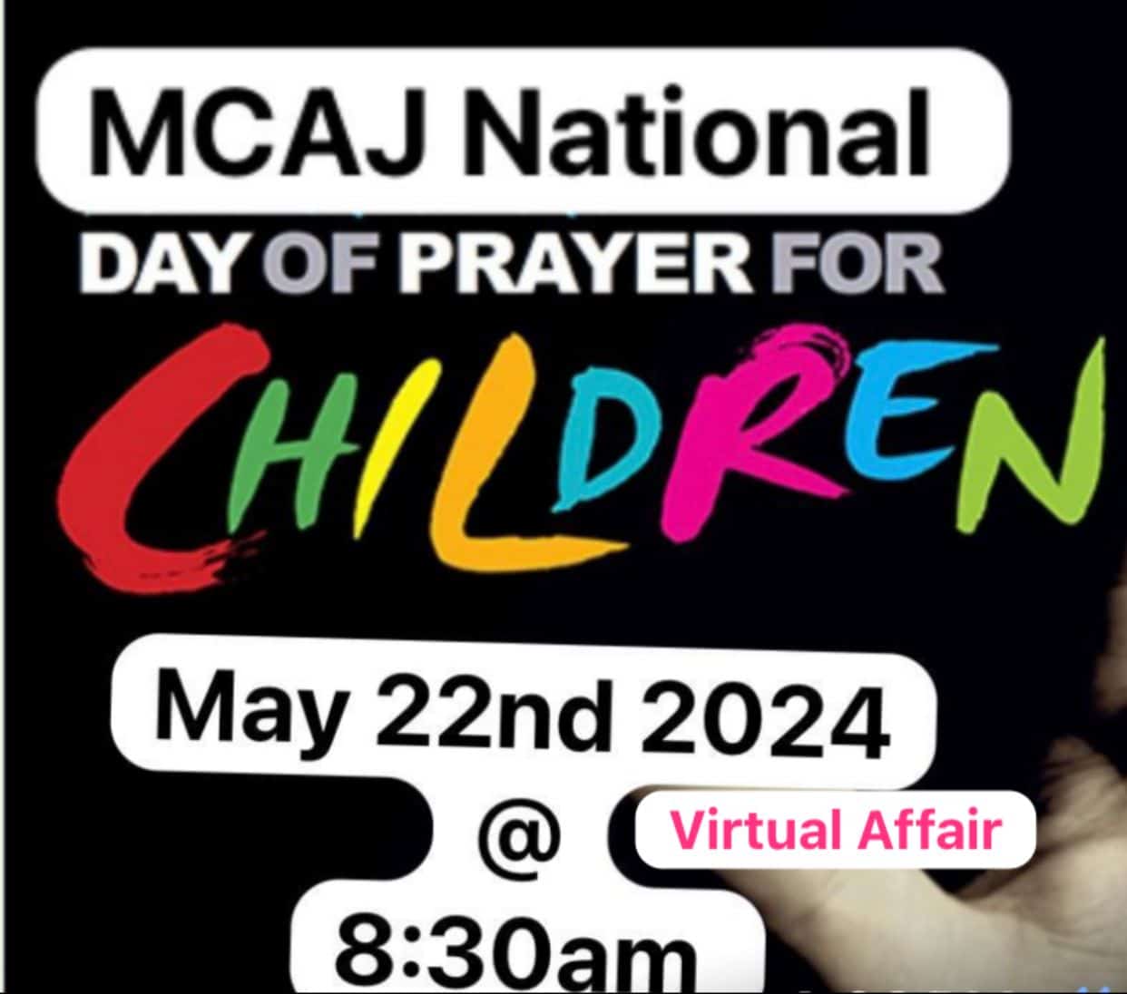 Day of Prayer for Children Poster