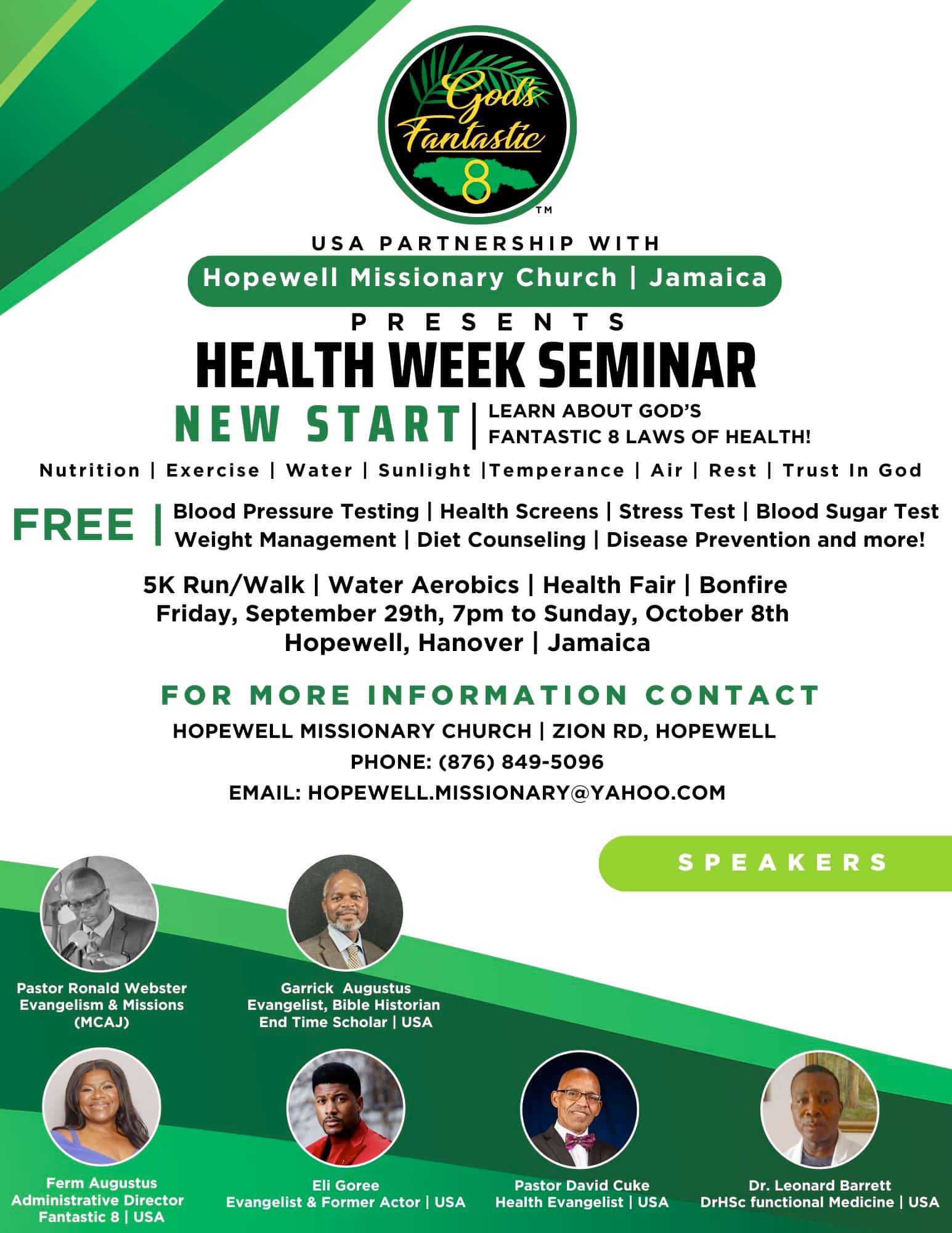 Health Week Seminar 2023