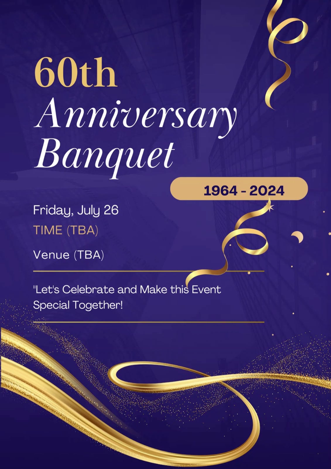 Rosemount Missionary Awards Banquet Poster