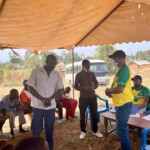 The chief of the village, thanking the team for coming. Uganda Missions 2024